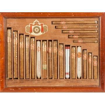 Vintage Royal Jamaica Cigar Salesman Sample Display