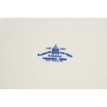 B & O Railroad Centenary China