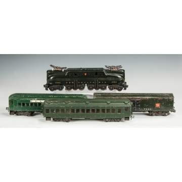 Lionel #2360, PA Railroad Engine & Various Cars