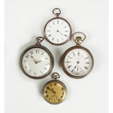 Four Pocket Watches