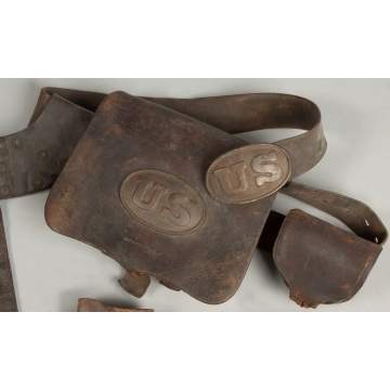 Civil War Cartridge Belt & Boxes