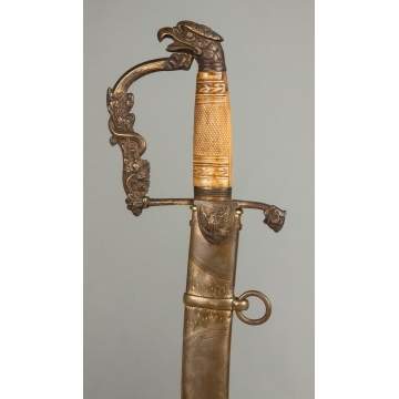 Militia Sword with Eagle Head