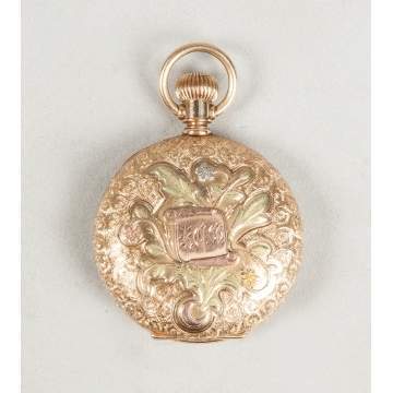 Illinois Watch Co., Springfield, 14K Gold Pocket Watch