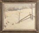Alexander Robertson James (American, 1890-1946) Winter landscape
