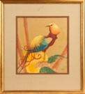 Stark (Winthrop Stark) Davis (American, 1885-1950) Exotic Bird
