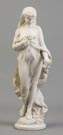 Orazio Andreoni (Italian, 19th cent.) Carved Marble of a Vestal Virgin