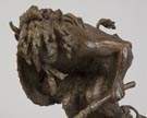 Scott Rogers (American, B. 1961) "Calling the Buffalo" Bronze Sculpture