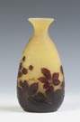 Galle Cameo Vase with Blackberries 