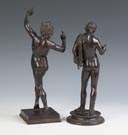 Bronze Sculptures of Greek Figures