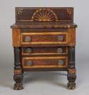 Rare Inlaid Miniature Chest 