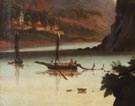 Thomas Chambers (American, 1808-1869) "Castles on the Rhine"