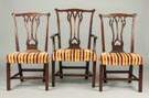 Set of Eight Period Chippendale Dining Chairs