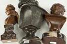 Group of Three Bronze Busts