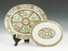 President Ulysses S. Grant Chinese Export Platter with Straining Plate