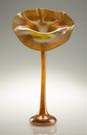 Jack in the Pulpit Gold Iridescent Vase 