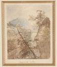 Thomas Doughty (American, 1793-1856) "Kaatskill Falls"