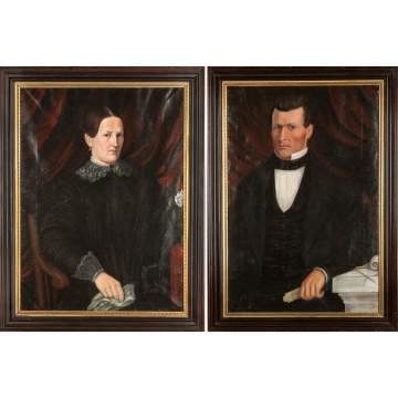 Pair of American Portraits 