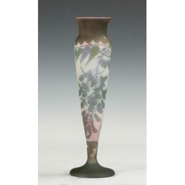 Galle Cameo Vase with Freesia