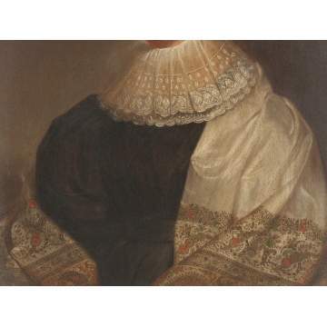 Frederick R. Spencer (New York, 1806-1875) Portrait of Mrs. Mary Hurlburt