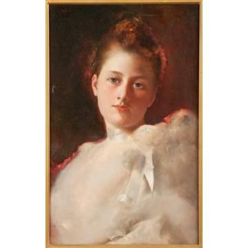 George L. Seymour (English, 1876-1916) Portrait of a lady