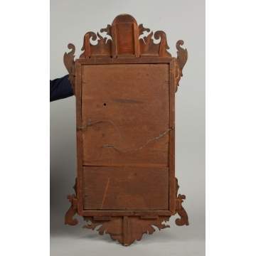 Chippendale Inlaid Mahogany Mirror