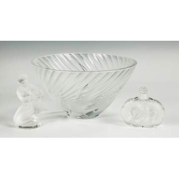 Group of Lalique Glass