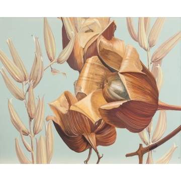 Henri Riter, Milkweed painting