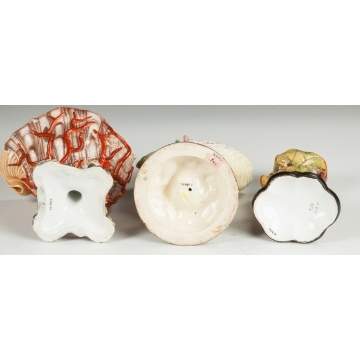 Porcelain & Majolica Compotes & Vase