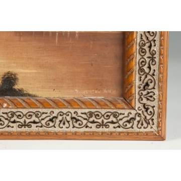 W. Bough Cox, Painting of Ruins