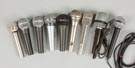 Group of Nine Microphones