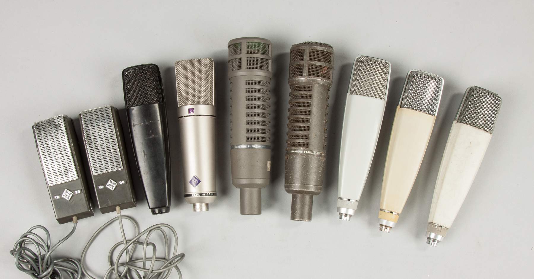 Group of Nine Microphones | Cottone Auctions