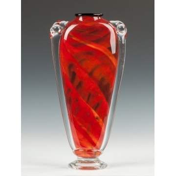 Mark Rosebaum, Blown Glass Vase
