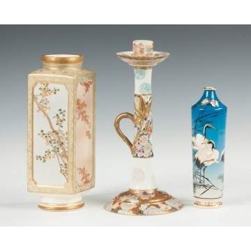 Japanese Satsuma Vases