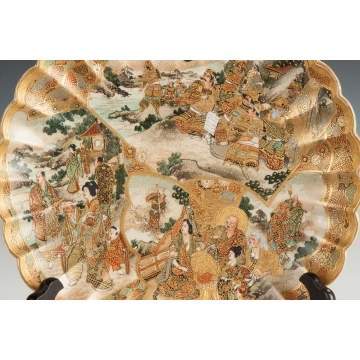 A Fine Japanese Satsuma Charger