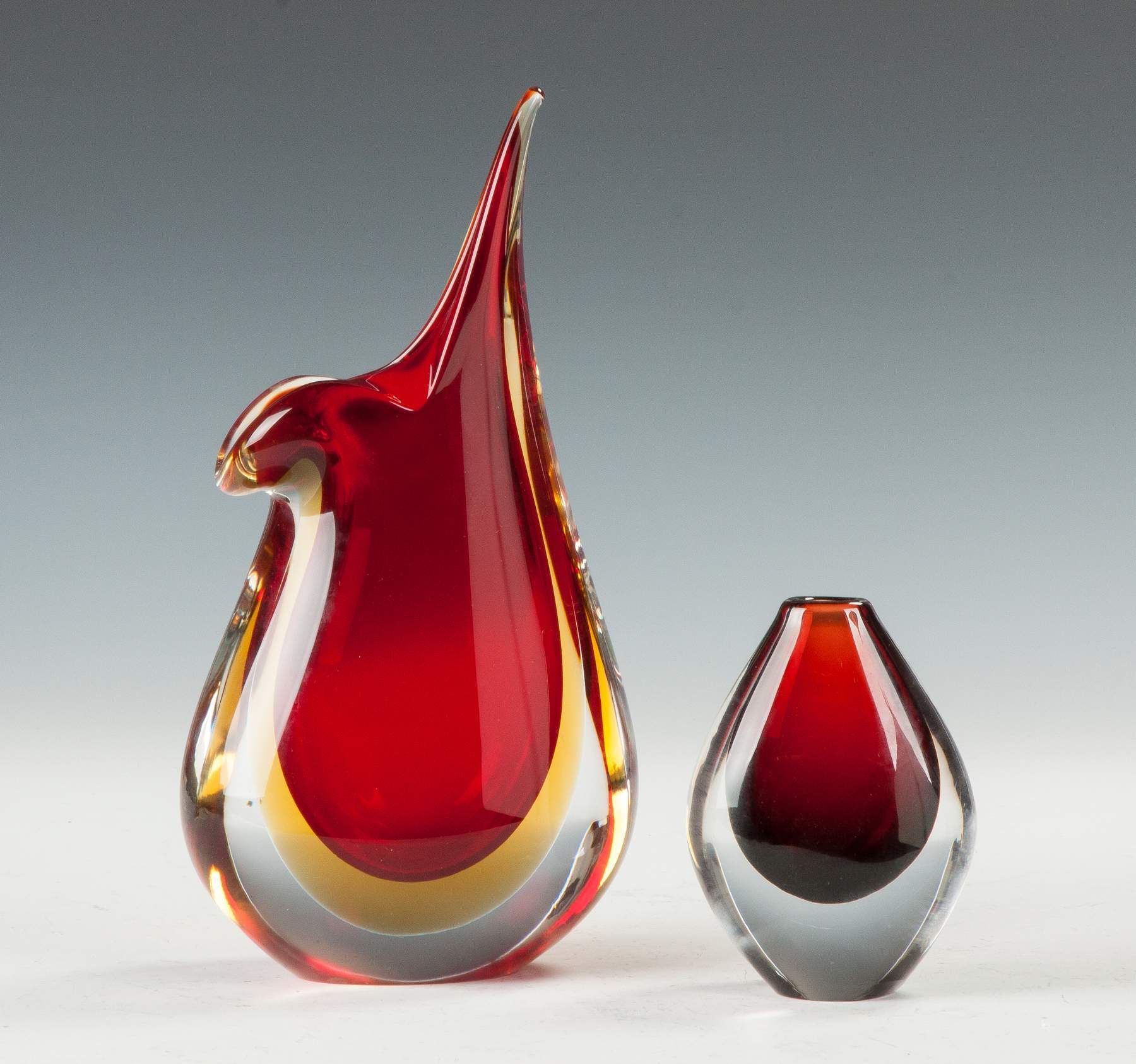 Contemporary Art Glass Vase & Orrefors Vase Cottone Auctions
