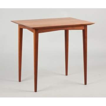 Tage Frid (Danish, 1915-2004) Walnut Side Table