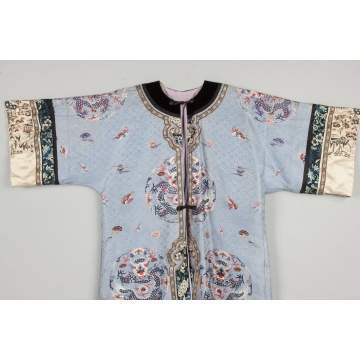 Two Chinese Silk Robes