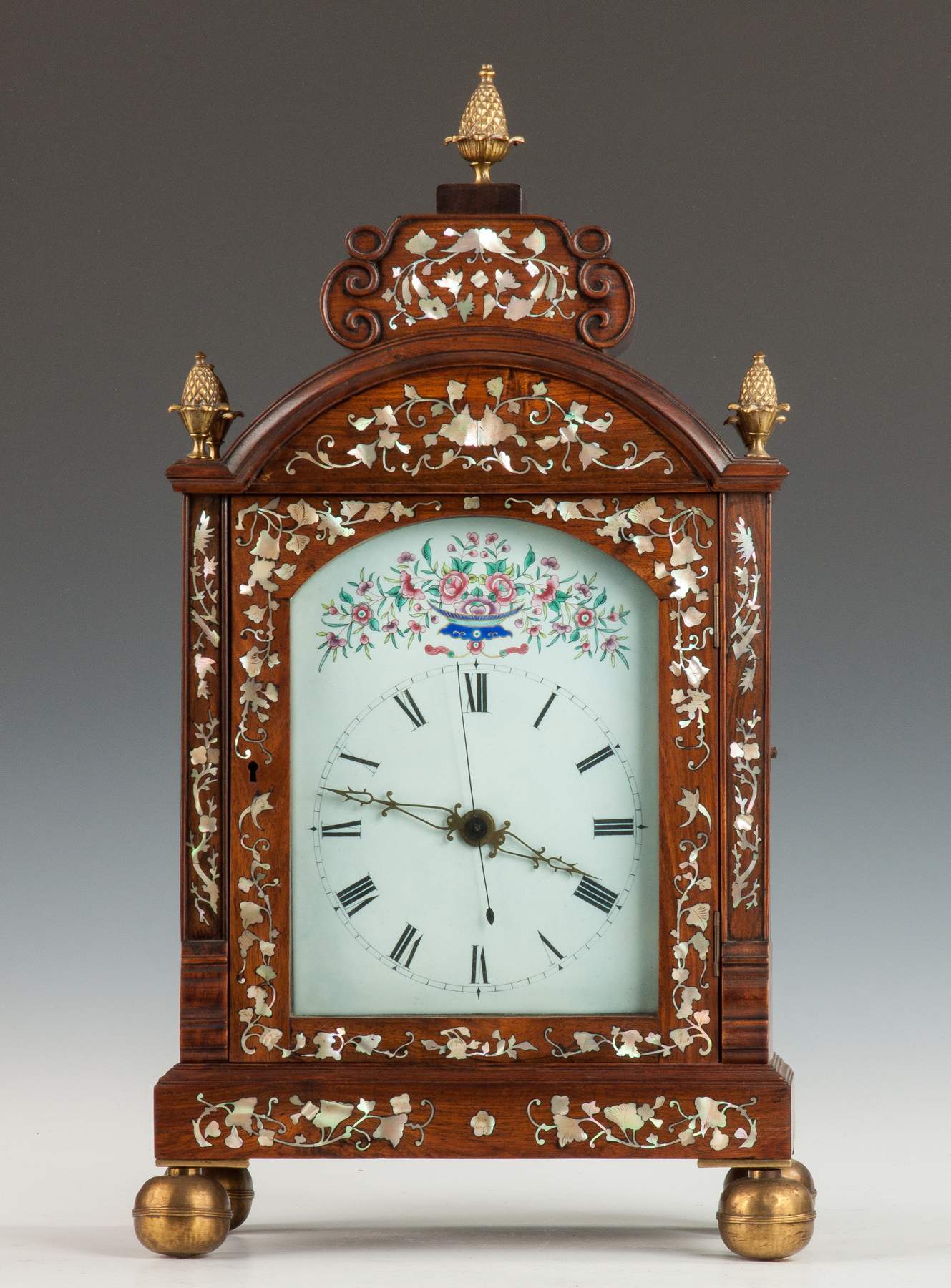 A Fine Rare Chinese Bracket Clock Cottone Auctions