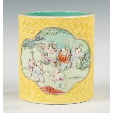Chinese Porcelain Brush Pot