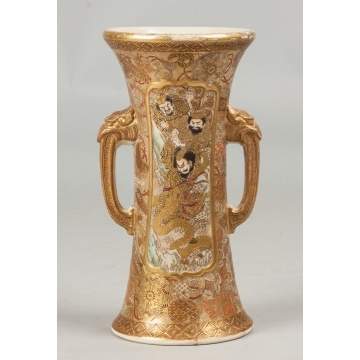 Satsuma Handled Vase