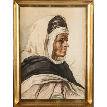 Walter Sattyrlee (American, 1844-1908) "Sudan Prince"