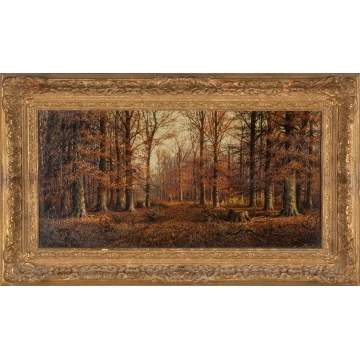 William McKinley Snyder (American, 19th/20th century) Autumn Landscape