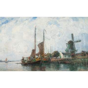 Gaston Roullet (French, 1847-1925) "Hollande"