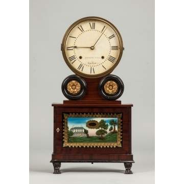 Joseph Ives Shelf Clock, Brooklyn, NY 