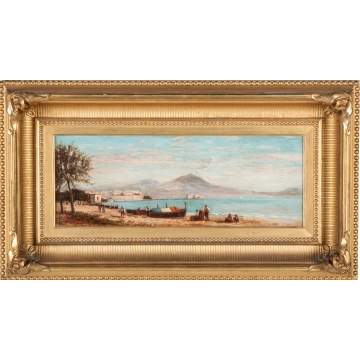 Frank Henry Shapleigh (American, 1842-1906)  "Bay of Naples"