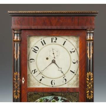 Rare Spencer & Hotchkiss Shelf Clock, Salem Bridge, CT
