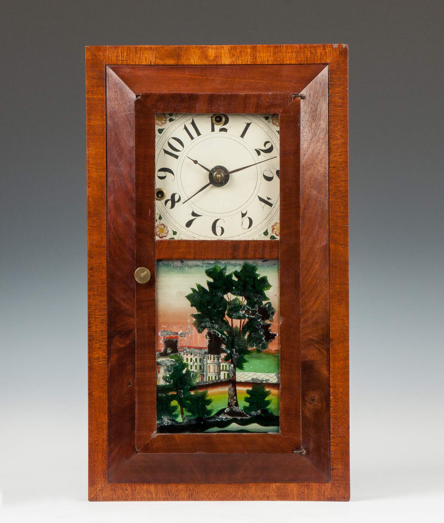 Miniature Silas Hoadley Shelf Clock | Cottone Auctions