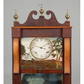 Joseph Ives Mirror Wall Clock