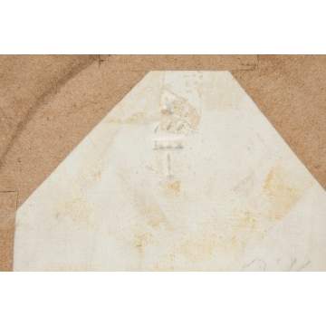 KPM Plaque of a Young Lady