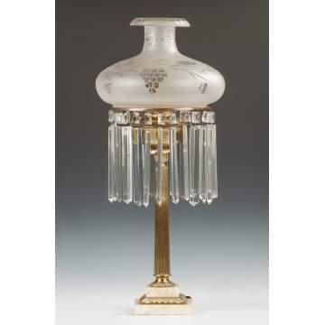 Brass & Marble Sinumbra Lamp